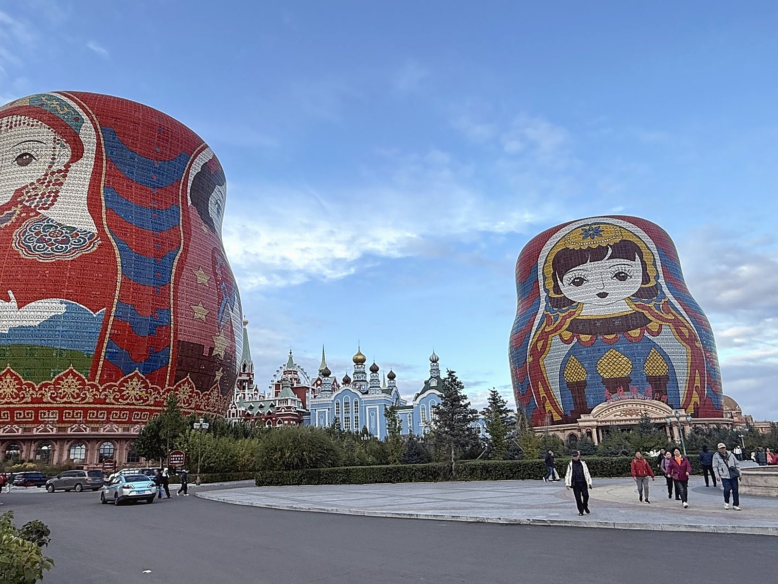 满洲里套娃景观